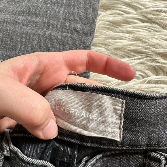 EVERLANE Gray Washed Skinny Jeans - Picture 4 of 6